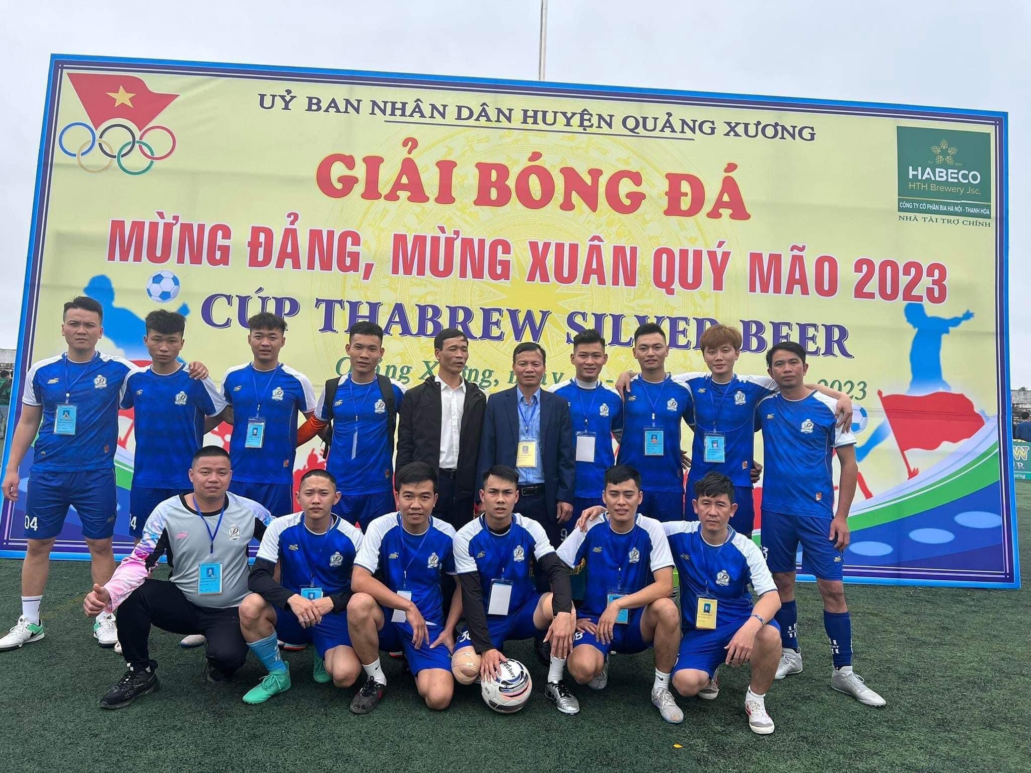 Quảng Yên tham gia giải bóng đá mừng Đảng mừng Xuân Quý Mão năm 2023